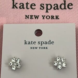 Beatiful Kate Spade CZ Flower Studs - NWT